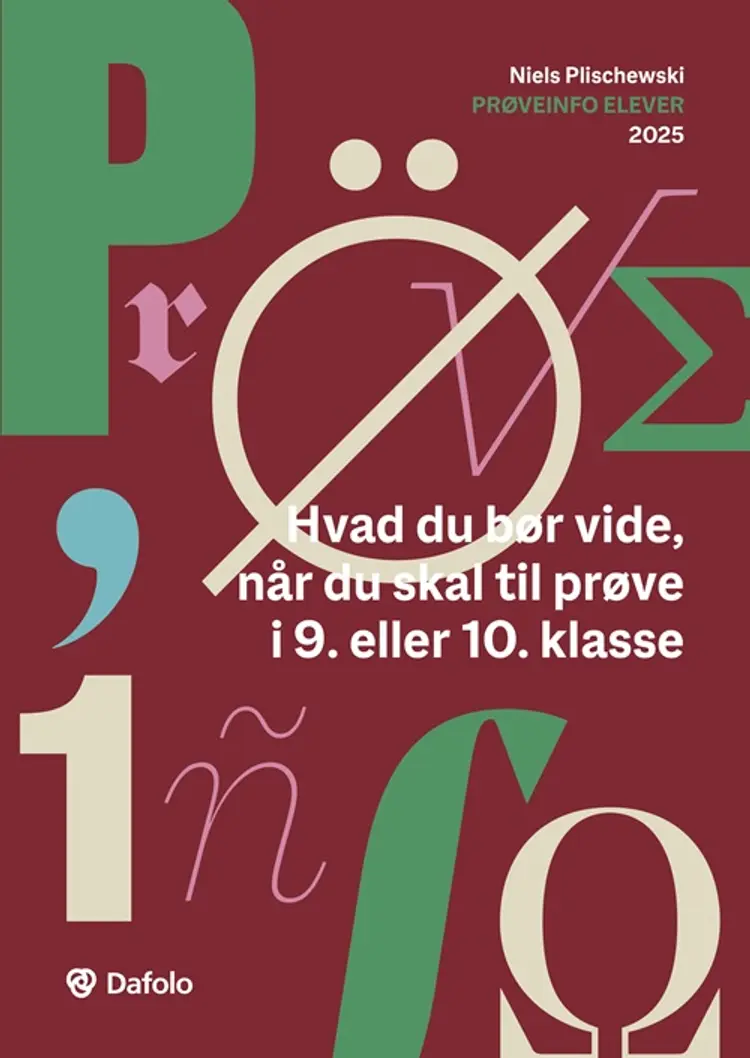 Prøveinfo Elever 2025 - Pk. á 25 stk. af Niels Plischewski