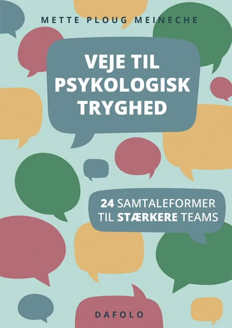 Veje til psykologisk tryghed E-bog af Mette Ploug Meineche
