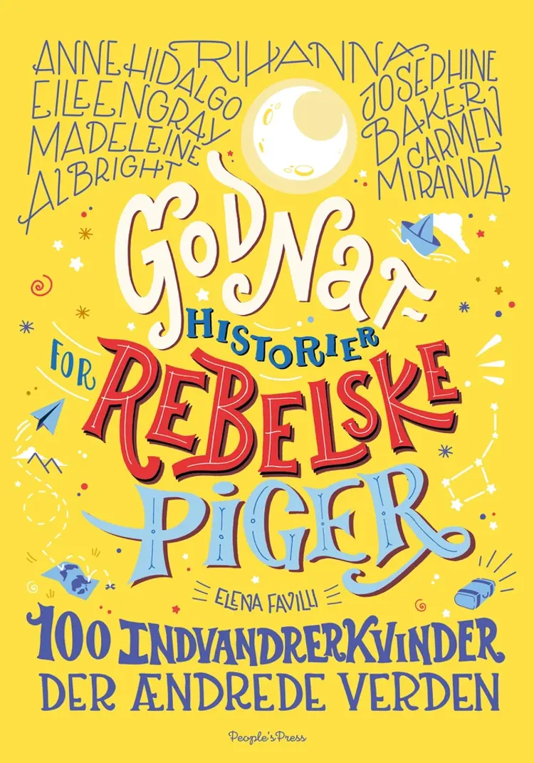 Godnathistorier for rebelske piger af Francesca Cavallo