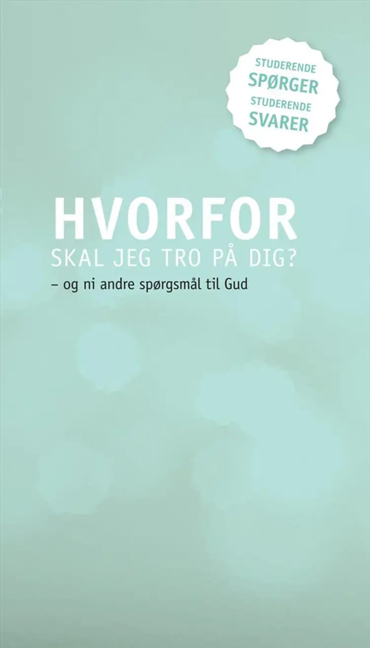 Hvorfor skal jeg tro på dig?