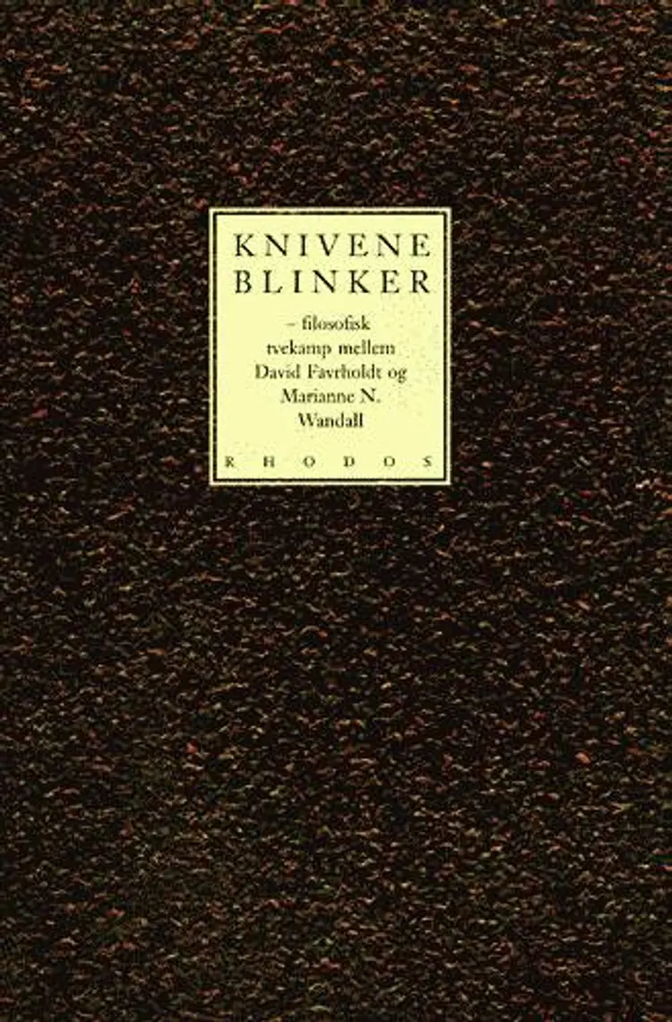 Knivene blinker af David Favrholdt