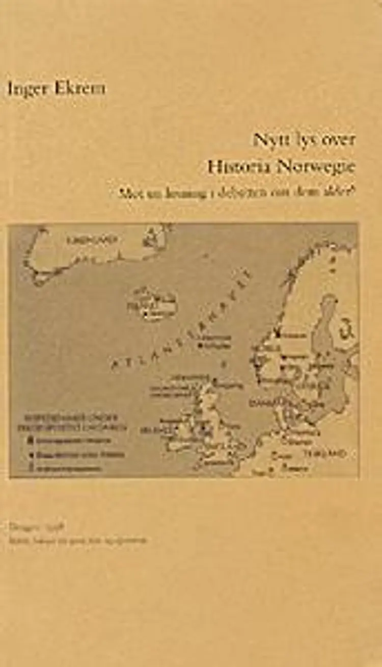 Nytt lys over Historia Norwegie af Inger Ekrem