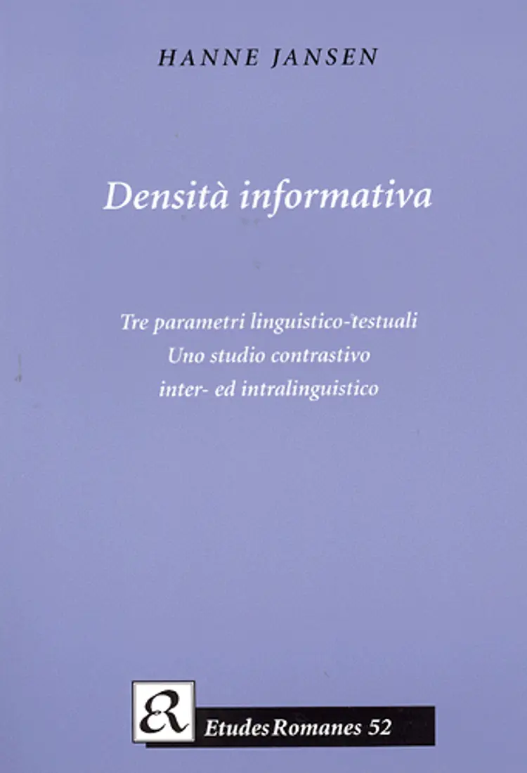 Densità informativa af Hanne Jansen