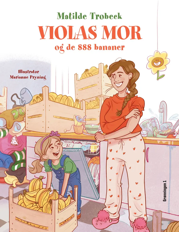 Violas mor og de 888 bananer af Matilde Trobeck