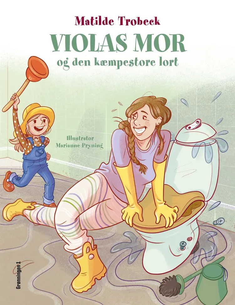 Violas mor og den kæmpestore lort af Matilde Trobeck