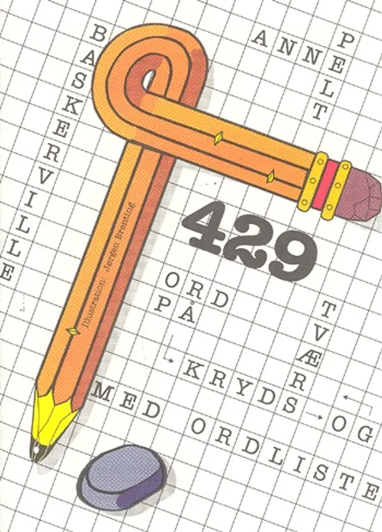 429 ord på kryds og tværs af Anne Pelt