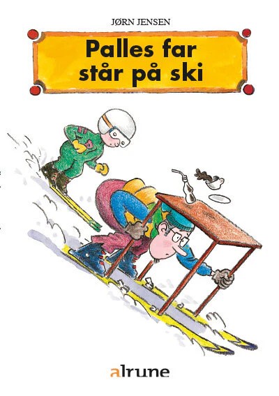 Palles far står på ski cover
