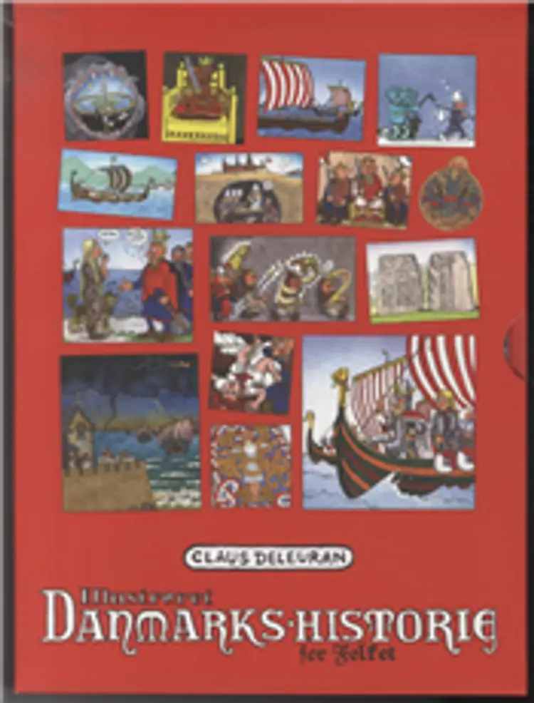 Ill. Danmarks-Historie for Folket 1-3 af Claus Deleuran