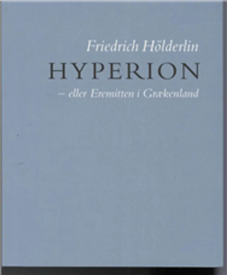 Hyperion af Friedrich Hölderlin