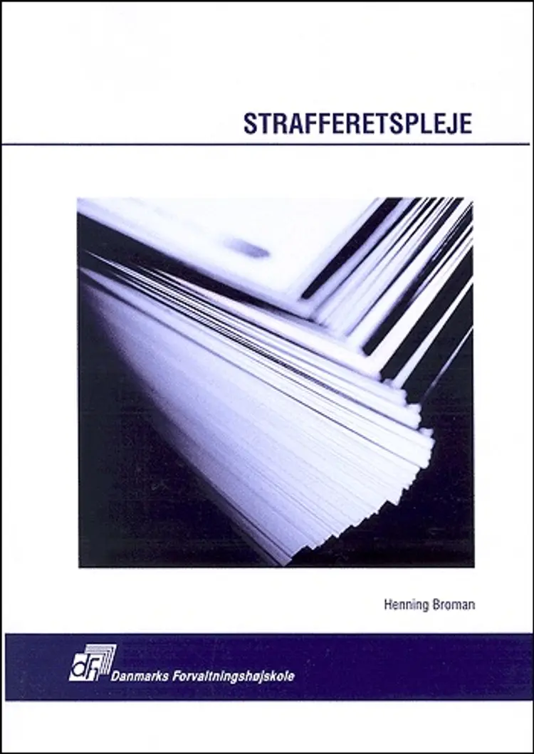 Strafferetspleje af Henning Broman