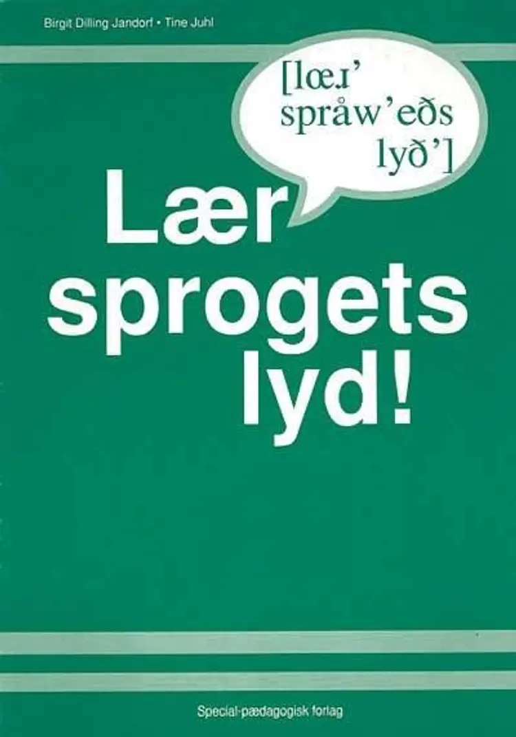 Lær sprogets lyd! af .