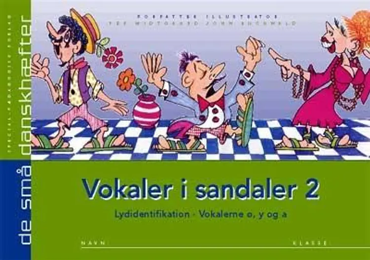 Vokaler i sandaler af .