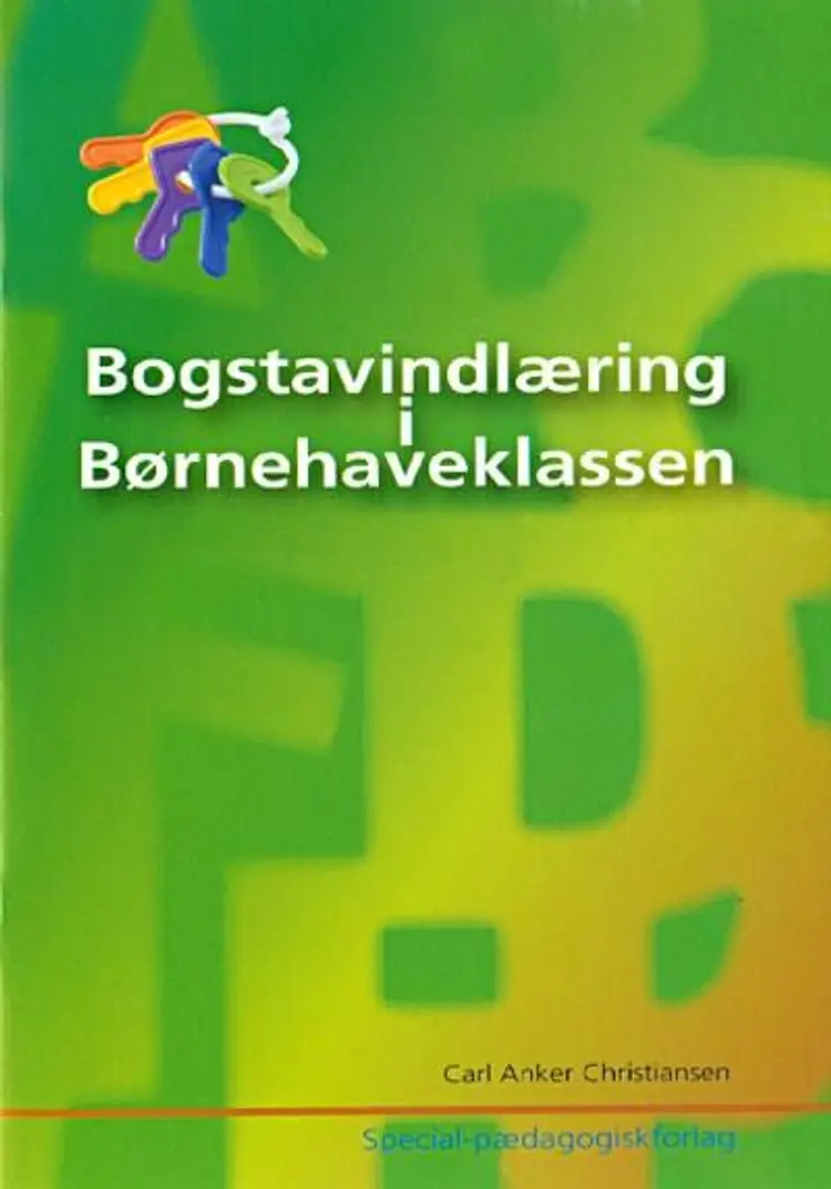 Bogstavindlæring i børnehaveklassen af .