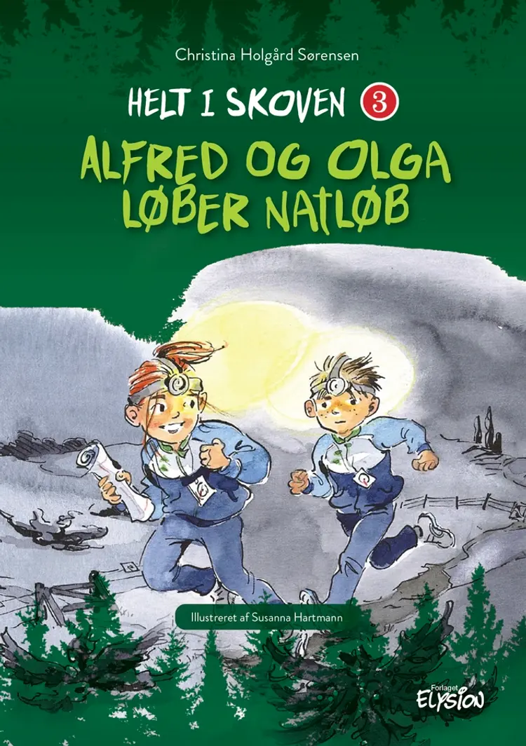 Alfred og Olga løber natløb af Susanna Hartmann