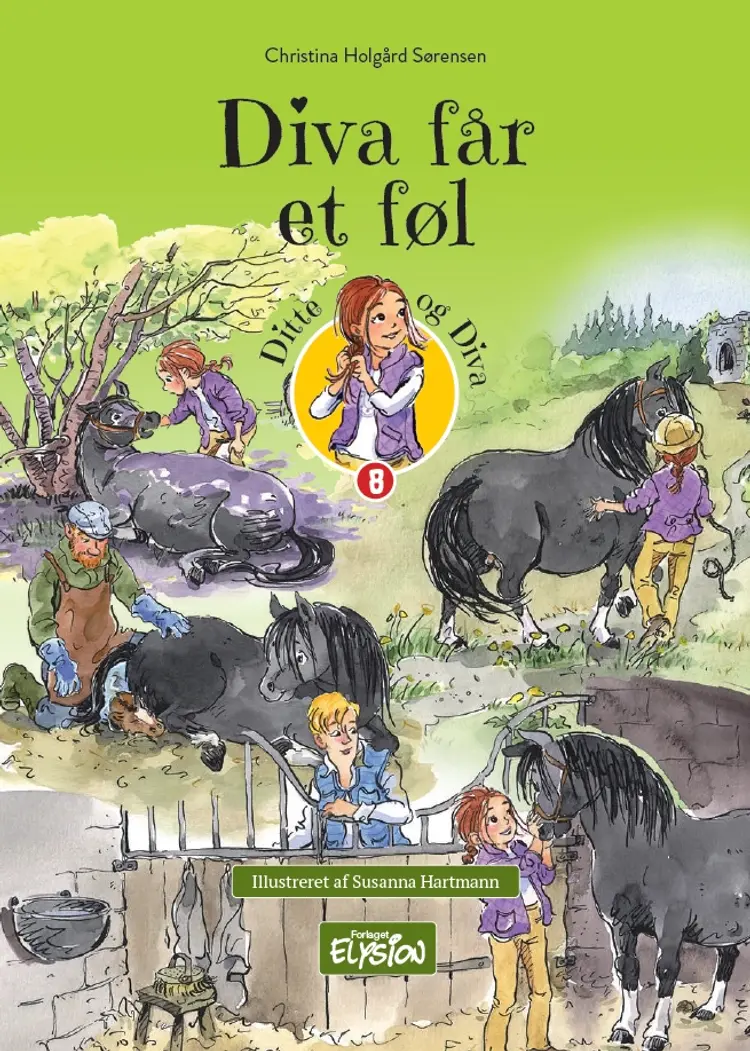 Diva får et føl af Susanna Hartmann