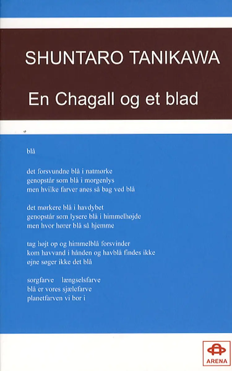 En Chagall og et blad af Shuntaro Tanikawa