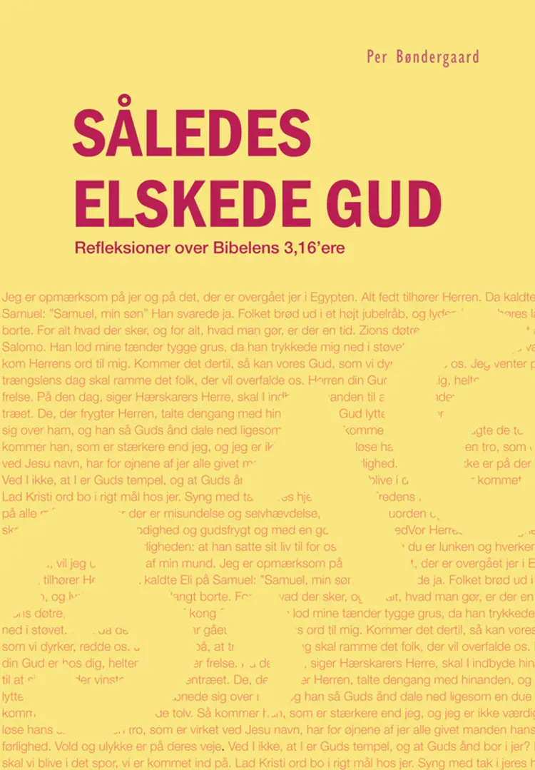 Således elskede Gud af Per Bøndergaard