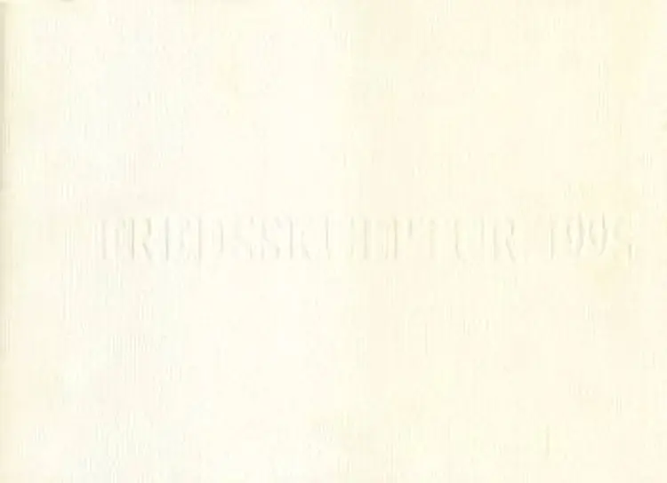 Fredsskulptur 1995 af .