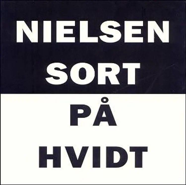 Nielsen sort på hvidt af Hans-Jørgen Nielsen