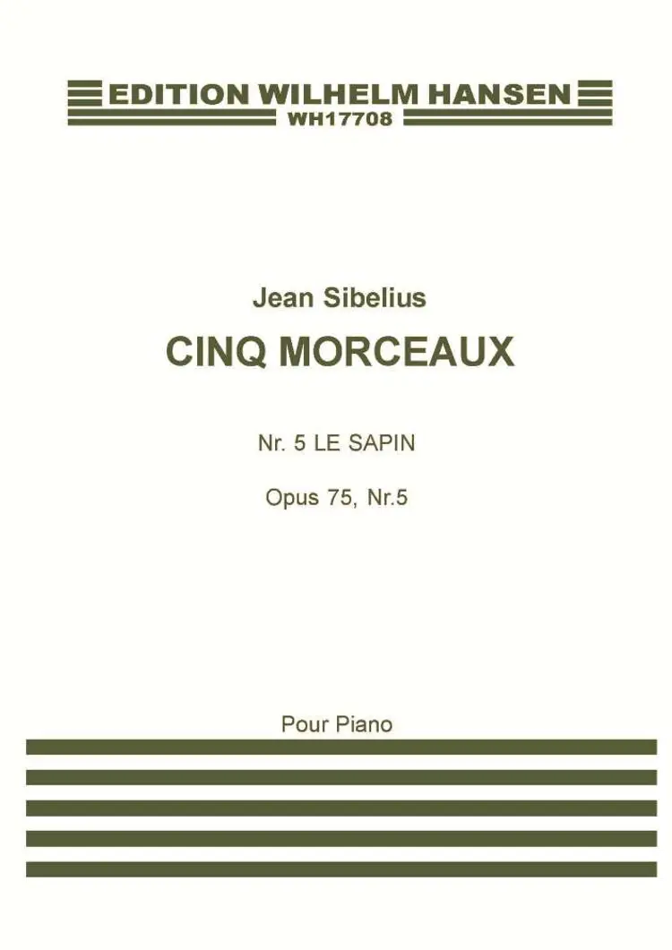 Le Sapin / Granen op. 75/5 af Jean Sibelius