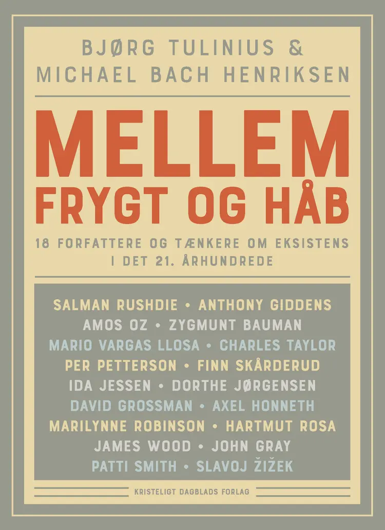 Mellem frygt og håb af Bjørg Tulinius