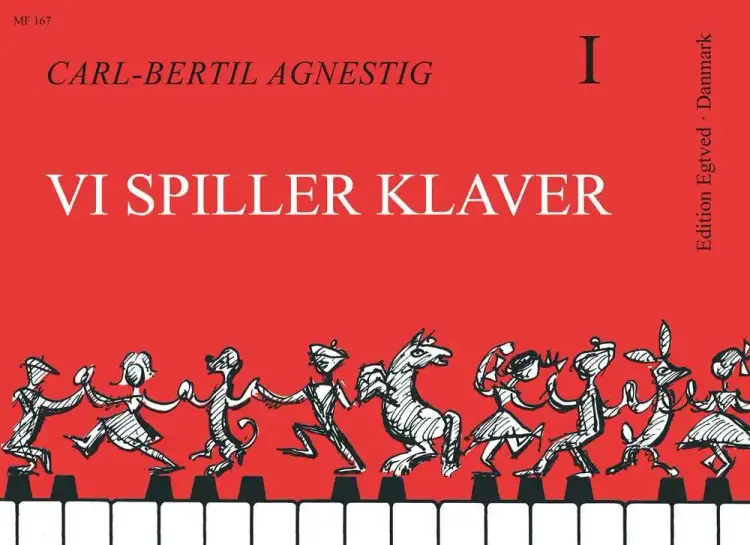 Vi spiller klaver 1 af Carl-Bertil Agnestig