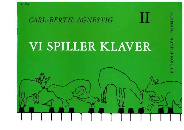 Vi spiller klaver 2 af Carl-Bertil Agnestig