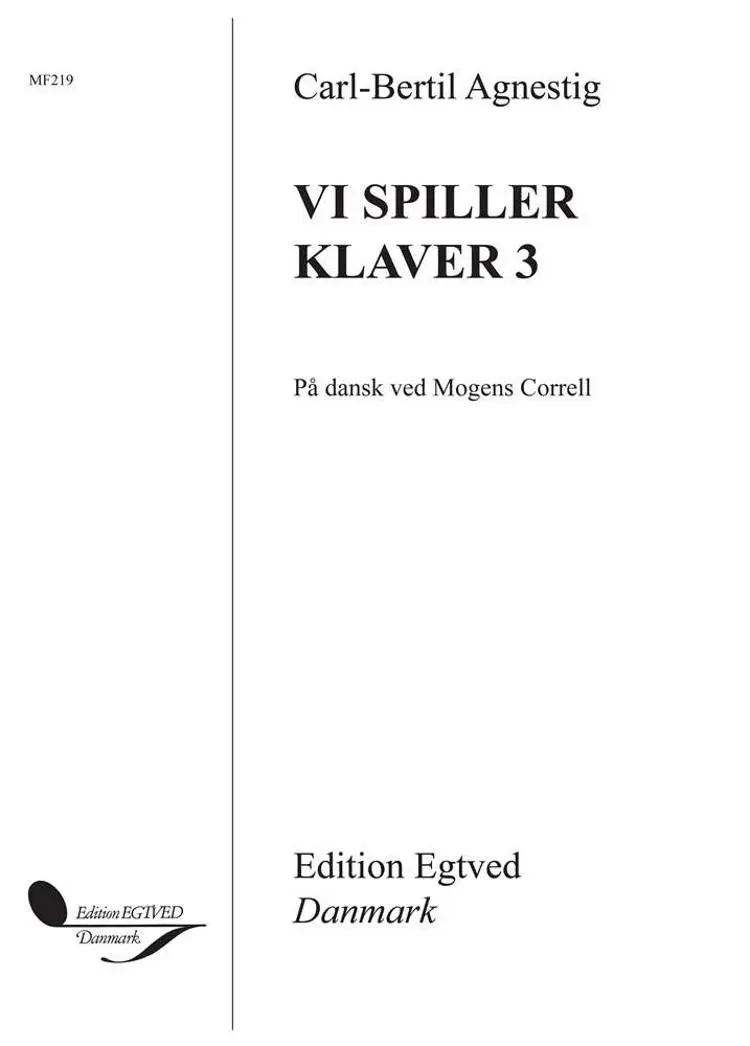 Vi spiller klaver 3 af Carl-Bertil Agnestig
