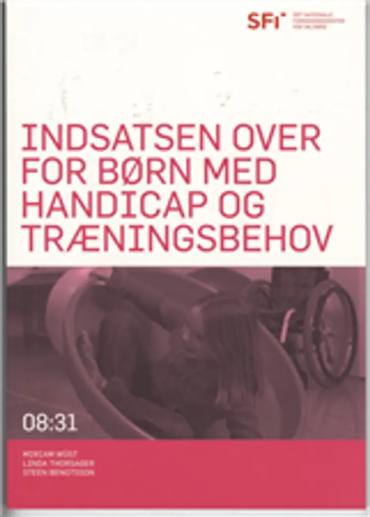 Indsatsen over for børn med handicap og træningsbehov af Steen Bengtsson