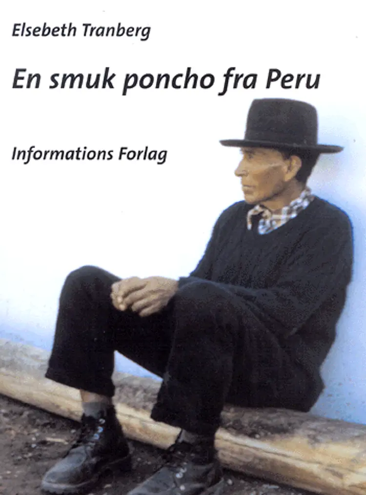 En smuk poncho fra Peru af Elsebeth Tranberg