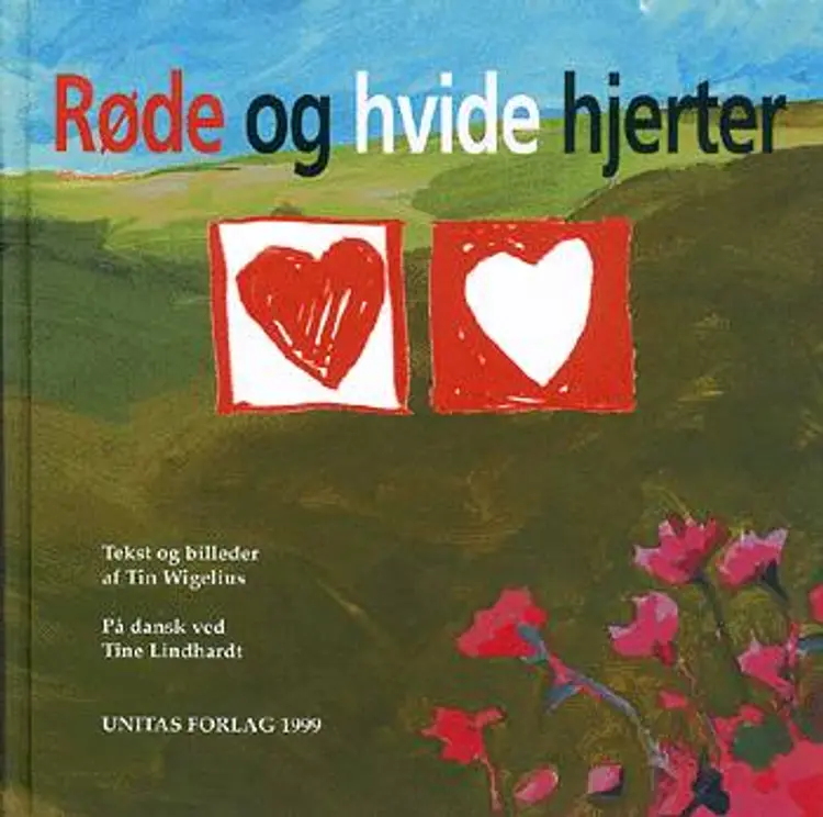 Røde og hvide hjerter af Tin Wigelius