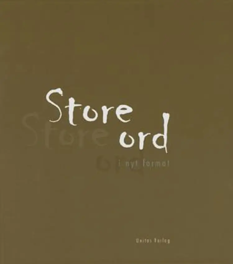 Store ord i nyt format