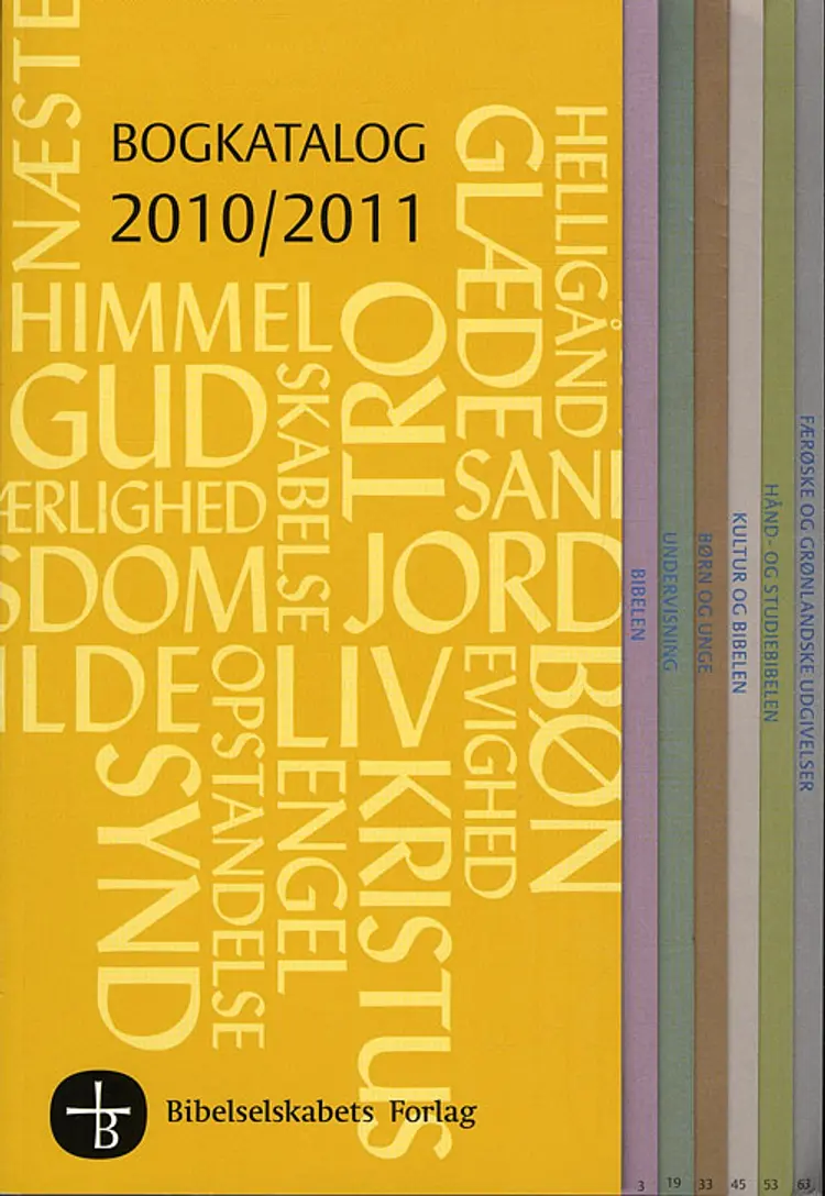 Katalog 2010/2011, Bibelselskabets Forlag