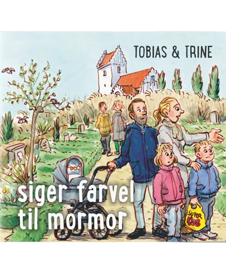 Tobias & Trine siger farvel til mormor af Malene Fenger-Grøndahl