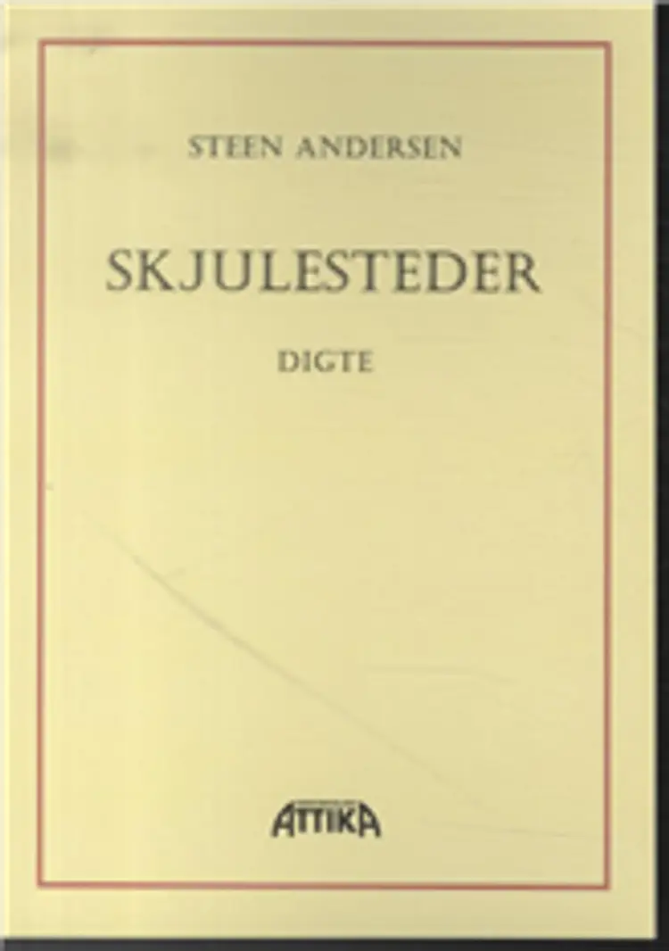 Skjulesteder af Steen Andersen