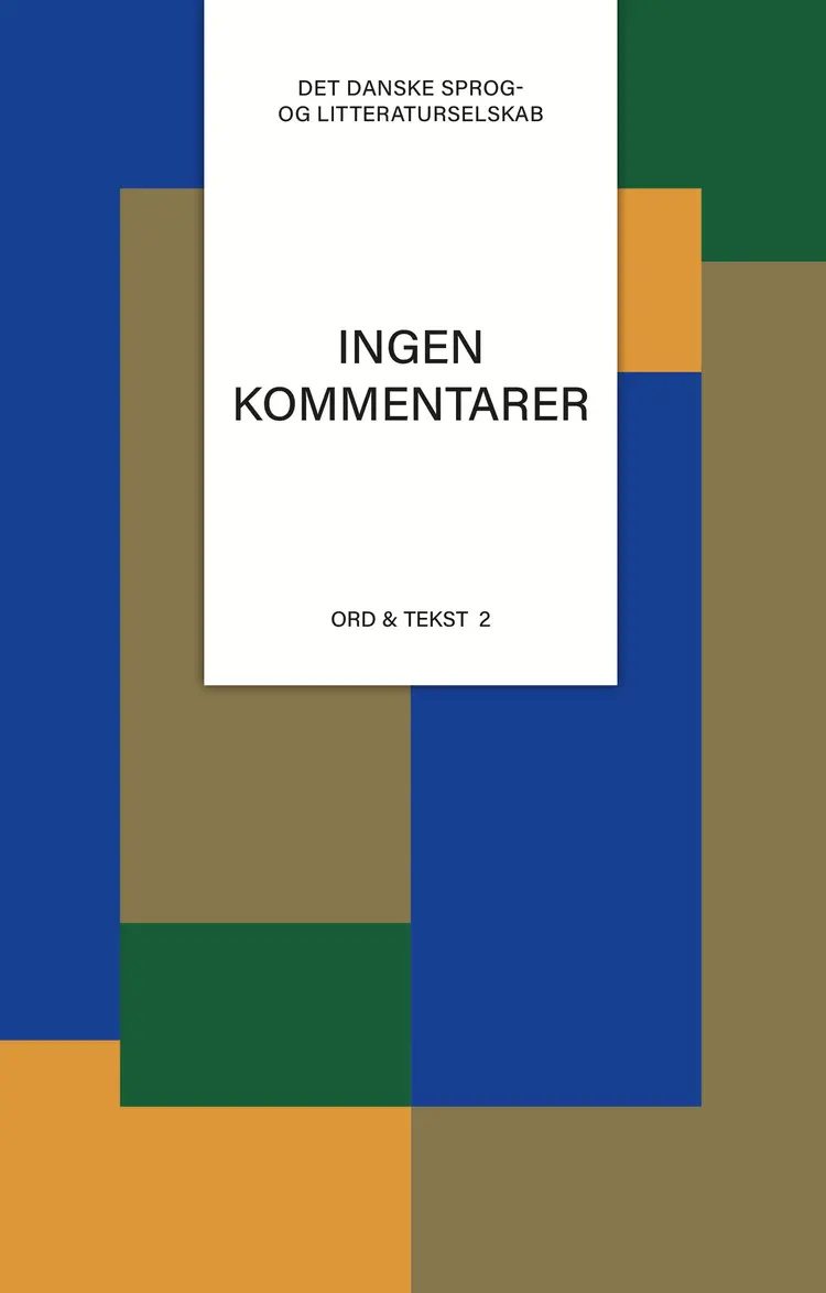 Ingen kommentarer af Karen Skovgaard-Petersen