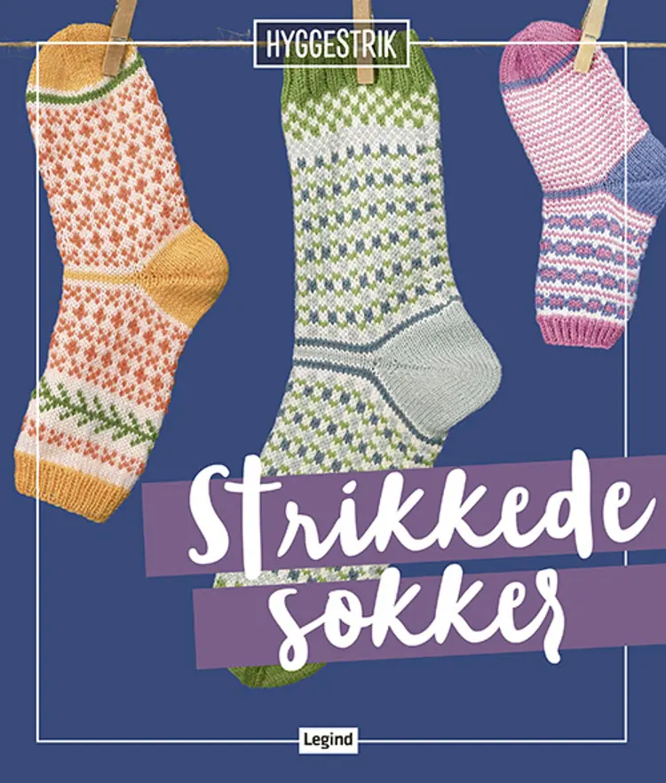 Mønstrede sokker af Stine