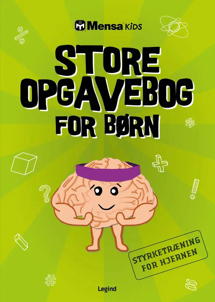 Mensa KIDS store opgavebog for børn af Mensa