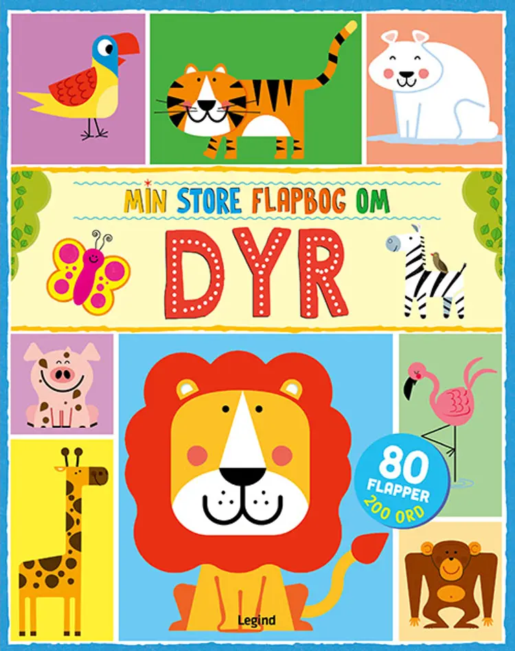 Min store flapbog om - Dyr af Anne McRae