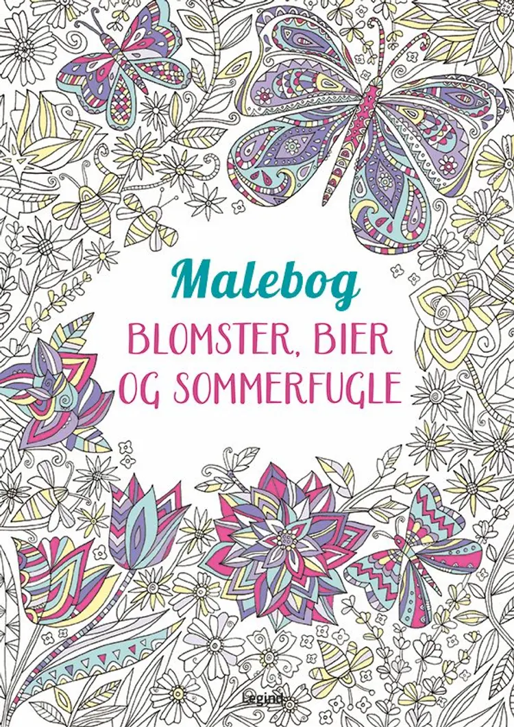 Blomster, bier og sommerfugle