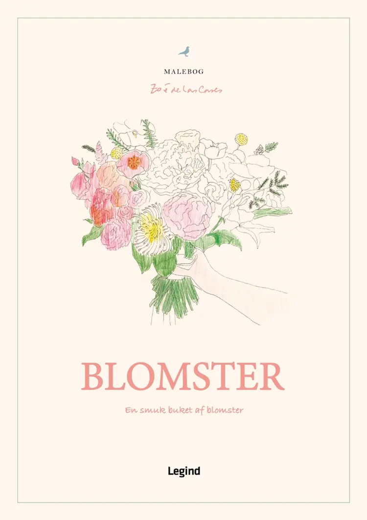 Malebog: Blomster af Zoé de Las Cases
