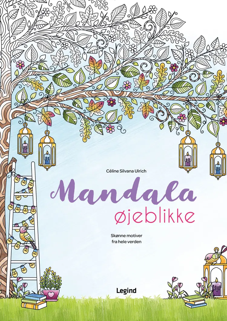 Malebog: Mandala-øjeblikke af Céline Silvana Ulrich