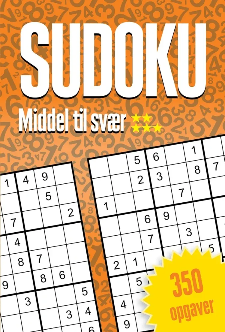 Sudoku - Middel til svær 