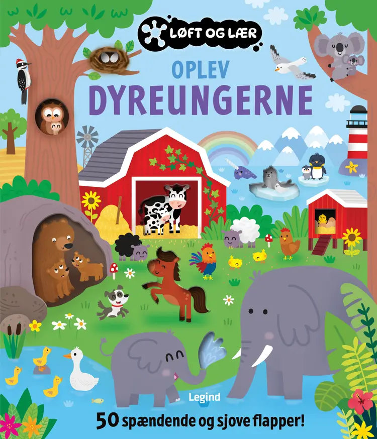 Løft og lær: Oplev dyreungerne af Jennie Bradley