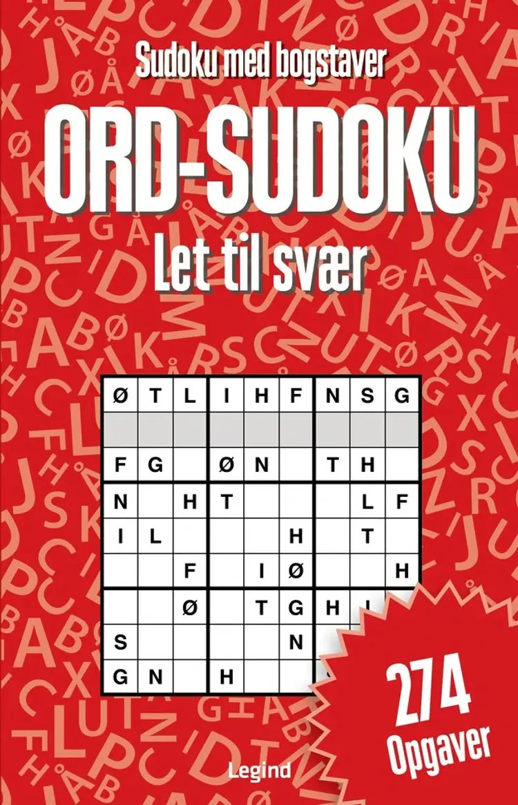 Ord-sudoku : Sudoku med bogstaver 