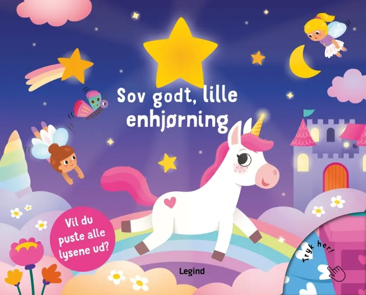 Pust lyset ud: Sov godt, lille enhjørning 