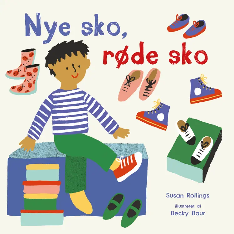 Nye sko, røde sko af Susan Rollings