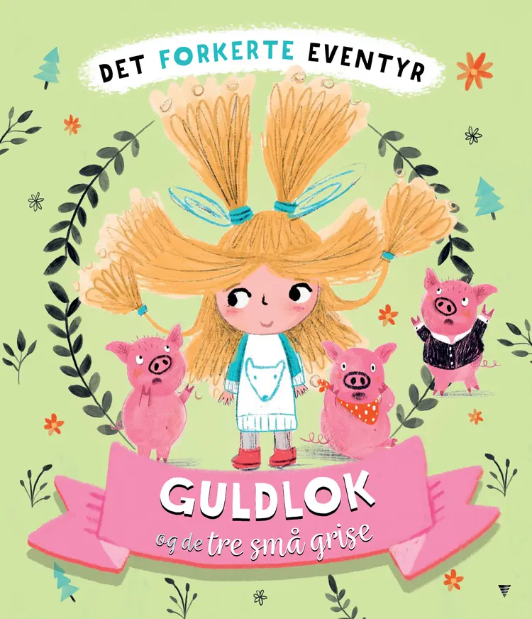 Guldlok og de tre små grise af Tracey Turner