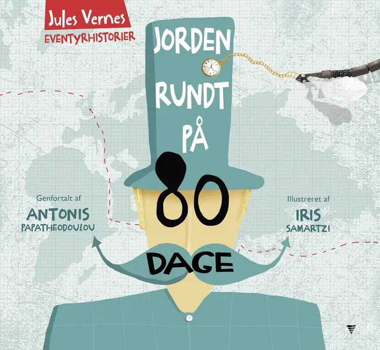 Jorden rundt på 80 dage af Jules Verne