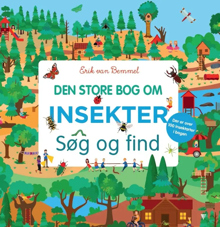 Den store bog om insekter - søg og find af Erik van Bemmel